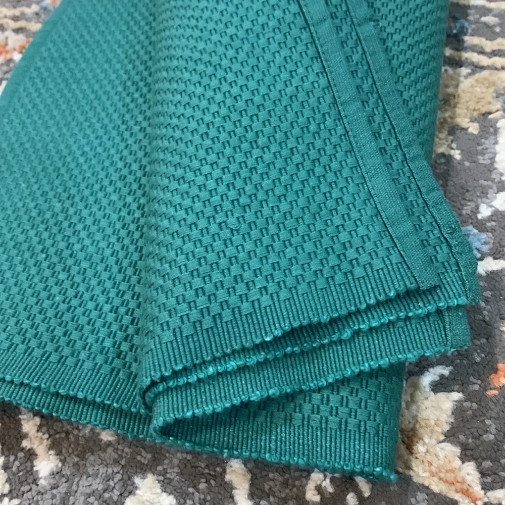Green Weave Placemats Cotton‎